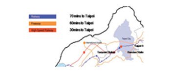 Urban Design in Jubei, Taiwan